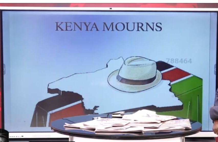 Kenya Mourns, Daily Nation, 16th October 2025